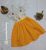 Vestido Rodado – Amarelo Duck Foot e Marfim